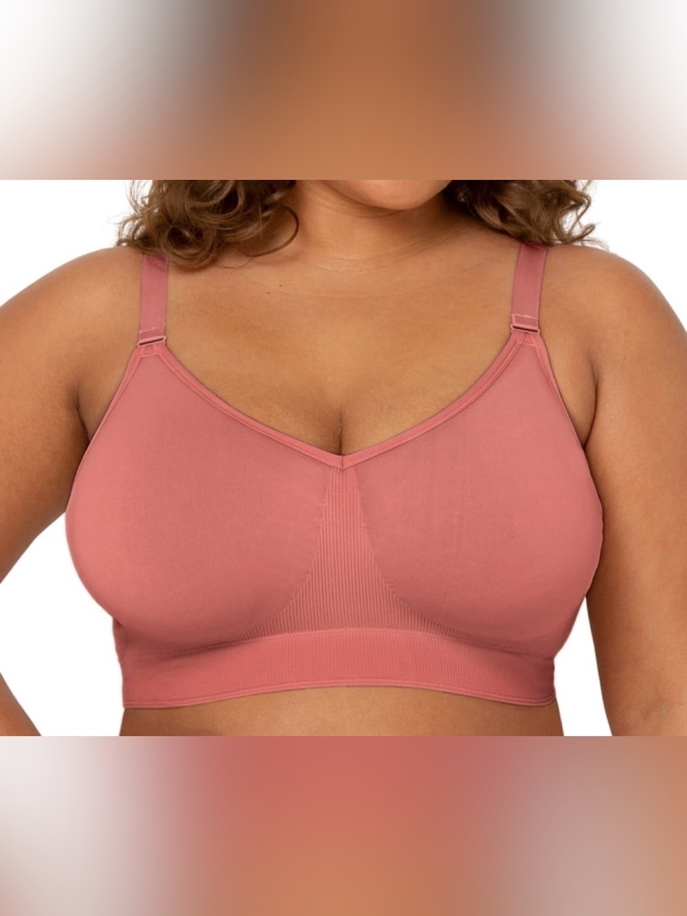 Fit for Me by Fruit of the Loom Supportive Seamless Wire Free Bra